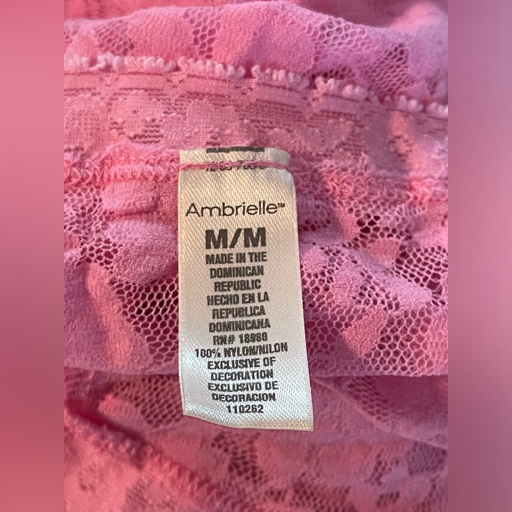 Ambrielle babydoll lingerie see-through SZ medium - Picture 3 of 4